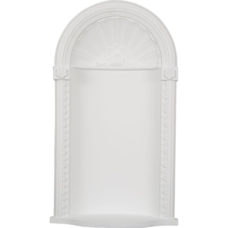 Ekena Millwork 16 3/4"W x 18"OW x 31 1/4"H x 6 1/4"D Medway Niche (RO: 14 1/4"W x 30"H x 4"D) NCH18X38ME